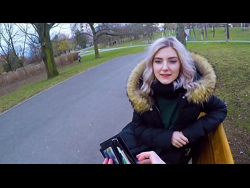 ❤️ Глотает горячую сперму незнакомца за деньги - минет в парке от Eva Elfie Русское порно на порно сайте xxxpornolive.ru ️